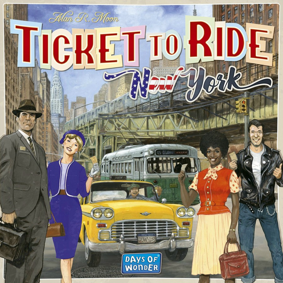 Ticket to Ride: New York társasjáték - Társasjátékvásár.hu