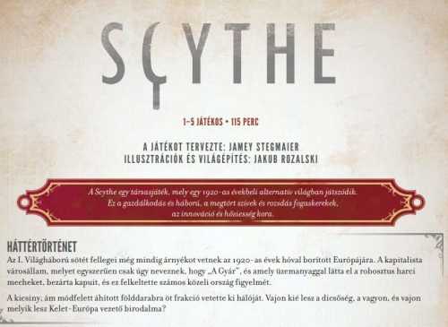 Scythe: Promó kártyacsomag 5.