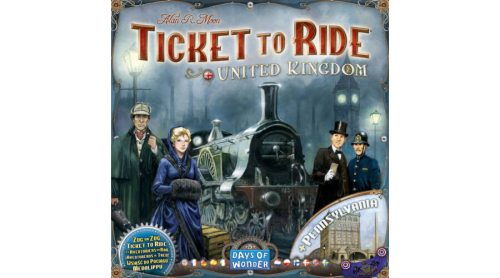 Ticket to Ride Map Collection 5: United Kingdom & Pennsylvania kiegészítő